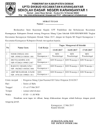 Maybe you would like to learn more about one of these? Contoh Surat Tugas Nisn Contoh Surat