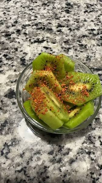 Kiwi with Tajín