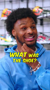 #Bronny admits to playing in #LeBron's shoes one time in high school 😅  #LeBronJames #nba (via @Complex)