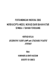 Check spelling or type a new query. Pdf Kertas Kerja Decorative Floor Lamp With Stackable Plastic Storage Hanimarlia Iza Izzah Academia Edu