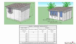 best of plan pour abri de jardin en bois