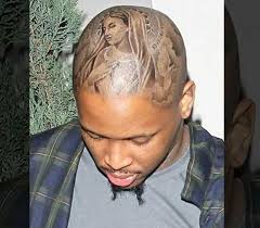 These dots may look like marks, but in reality, they are the tattoos. See What Rapper Yg Tattooed On His Head Yg Tattoos Head Tattoos Tattoos
