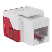 Cut off a 1/4 inch with the rj45 crimp device in order that they're even. Cat6 Rj45 Keystone Jack For Ez Style Icc