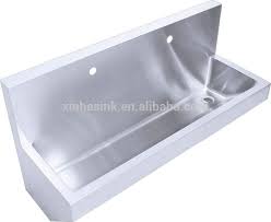large kitchen stainless steel wash