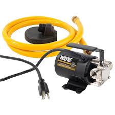 Wayne 1 10 Hp Portable Transfer Utility Pump Pc2 The Home Depot In 2020 Utility Pumps Toilet Installation Sump Pump