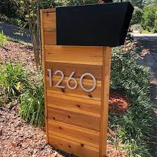 Maybe you would like to learn more about one of these? Simple Instructions For Building Your Own Diy Mid Century Modern Wooden Mailbox Column And Modern Farmhouse Mailbox Mailboss