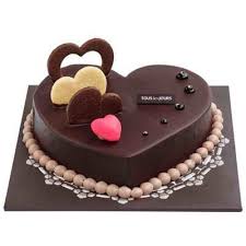 Half Kg Chocolate Heart Shape Birthday Cake Chocolate Heart Cake Chocolate Truffle Cake Chocolate Cake Decoration Cake Delivery