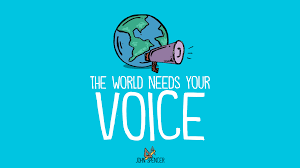 Over time, writing in the active voice will become second nature. The World Needs Your Voice John Spencer