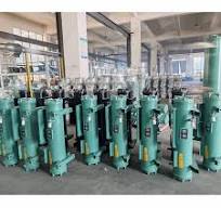 10HP Refrigeration Shell and Tube Water-Cooled Condenser 23.7kw for  Water-Cooled Condensing Unit