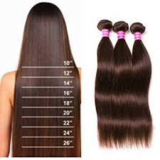 8a Brazilian Weave Straight Hair Extensions 3 Bundles Mixed Length 8 10 12 Inch Dark Brown Hair Color Human Hair Weave 300g Total 8 28 Inch