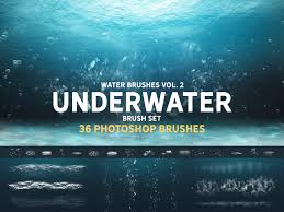 The best place for finding great brushes is: Underwater Brush Set By Zsoltkosa On Deviantart