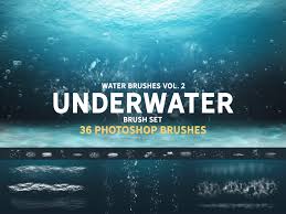 The best place for finding great brushes is: Underwater Brush Set By Zsoltkosa On Deviantart