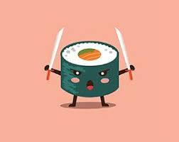 Stock Photos Royalty Free Images And Vectors Sushi Cartoon Sushi Art Kawaii Doodles