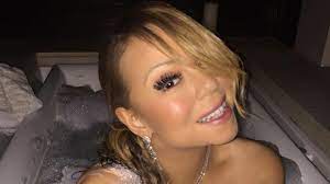 Mariah Carey Wears Nothing But Diamonds in Sexy Bathtub Pics