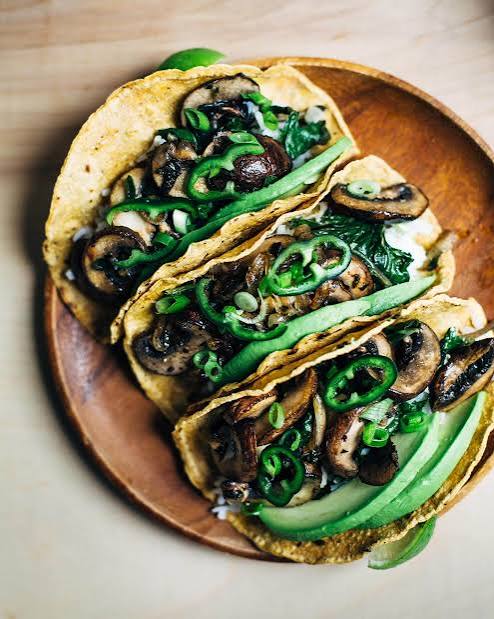Kale Tacos