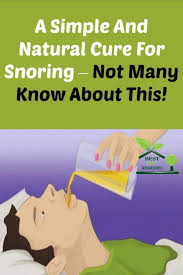 A Simple And Natural Cure For Snoring Snoring The Cure Home Remedies For Snoring