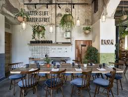 What Does A Vegan Restaurant Look Like We Designed The Interior Of Soulgreen Italia A Sustainab Vegan Interior Design Big Houses Interior Bar Interior Design