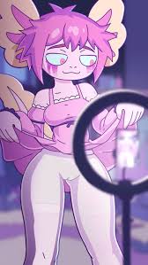 Rule 34 Dev - ai_generated ass axolotl back bathing big_ass big_breasts  breasts female gills happy lilypad long_hair looking_at_viewer looking_back  looking_back_at_viewer nipples nude open_mouth outdoors pink_eyes pink_hair  pink_skin submerged tail ...