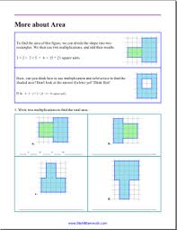Decomposing Rectangles To Find Area Worksheets Google Search Math Worksheets Worksheets Area Worksheets