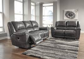 Persiphone Charcoal Reclining Sofa Set Evansville Overstock Warehouse Living Room Sets Ashley Furniture Furniture