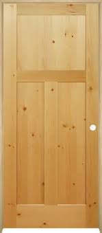 Mastercraft Knotty Pine Flat Mission 3 Panel Prehung Interior Door At Menards Mastercraft 32 W Wood Doors Interior Pine Interior Doors Prehung Interior Doors