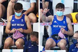 Daley, 27, said that learning to knit and crochet has helped him through the tokyo olympics. Yxk6exoawrcysm