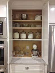 Baking Station With Outlet Inside The Cabinet Organise Kitchen Small Kitchen Pantry Kitchen Corner Cupboard Kitchen Remodel