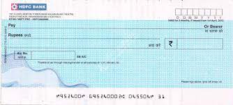 Declaration and documents clearly stating the end use of the loan; Hdfc Bank Cheque Background Delilibrary
