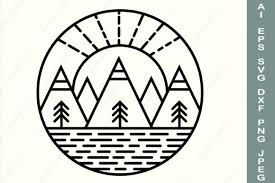 Free Free 217 Cricut Mountain Scene Svg SVG PNG EPS DXF File