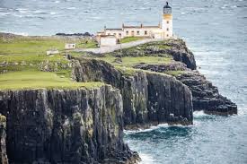 The light is 140 feet above sea level and can be seen up to 16 nautical miles offshore. Foto Von Neist Point Lighthouse On The Id 141708958 Lizenzfreie Bild Stocklib