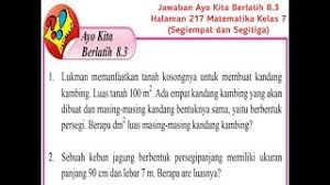 Maybe you would like to learn more about one of these? Kunci Jawaban Matematika Kelas 7 Semester 2 Halaman 83 Cara Golden