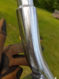 Best Way To Prep This For Paint Motorcycle Frame Most Rust Ground Of With 40 Grit Flap Wheel Finish Doesn T Seem All That Nice Putting Remains But Does It Matter Before Prime