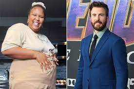 In other words, an actual depiction of said shot. Lizzo Jokes She S Pregnant With Chris Evans Baby On Tiktok People Com