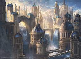 Pin By Runa Salv On Landscapes And Sceneries Fantasy Castle Fantasy City Concept Art