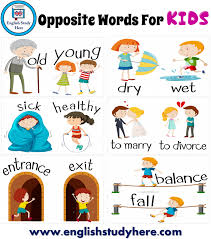 Kami ingin memaklumkan bahawa maklumat anda selamat dengan pihak kami dan tidak untuk kegunaan pihak lain. Opposite Words For Kids English Study Here Cute766