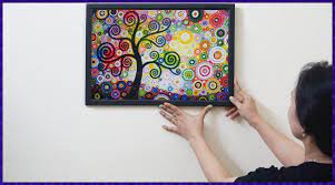Diamond paintings framed into a canvas frame gives it extra dimensions and the feel of being in an art exhibition. How To Frame Diamond Paintings 5d Diamond Painting Kits Pretty Neat Creative