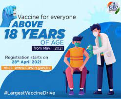 Recordings and resources are available here. Pib India On Twitter Everyone Above The Age Of 18 Shall Be Eligible For Covid19 Vaccination From May 1 2021 Registration Starts On April 28 On Https T Co Cpozfa5ci3 Continue Following Covid Appropriate Behaviour