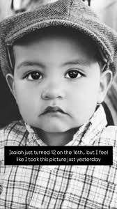 It’s difficult to explain how quickly time passes unless you have someone  to experience it with you. Happy 12th birthday to my son Isaiah. Every day  with you is worth celebrating, and I am so sooo ...