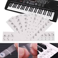 This signifies the key of g. Ds Transparent Piano Stickers Music Keyboard Key Note Labels 54 61 88 Keyboards Shopee Philippines