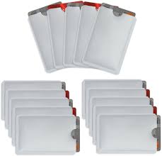 4.6 out of 5 stars 51. Amazon Com Owfeel Rfid Blocking Secure Credit Card Sleeves Pack Of 15 Contactless Card Protection Holders Credit Card Id Anti Theft Waterproof Protector Silver Office Products