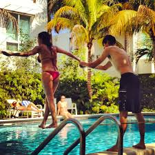 Become a supporter today and help make this dream a reality! Poolside Pool Swimwear Fun Tightrope Pool Poolside Swimwear