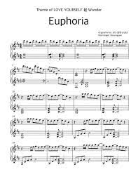 It was released as the album's second single in february 2020. Beginner Bts Sheet Music Easy With Letters 43 Bts ë°©íìëë¨ Euphoria Pianocover By Bts Digital Sheet Violin Sheet Music Piano Songs Sheet Music Flute Sheet Music