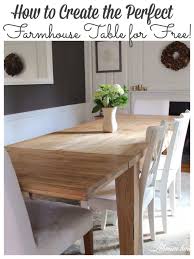 Since i was only refinishing the top of the table i wanted to match the existing stain as close as possible. How To Refinish A Table Diy Farmhouse Table For Free Lehman Lane