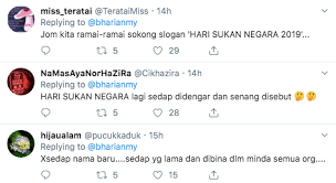 Maybe you would like to learn more about one of these? Hari Sukan Negara Tukar Nama