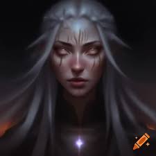 Full portrait, youthful sorceress, short messy light pink hair, sea green  eyes, black cloak, baldur's gate, icewind dale, high fantasy, forgotten  realms, detailed, mike sass