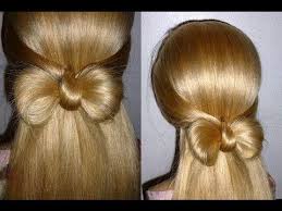 Schleifen Zopf Schleifen Frisur Fur Mittel Langes Haar Selber Machen Schnell Einfach Peinados Lange Haare Schnell Lange Haare Frisuren