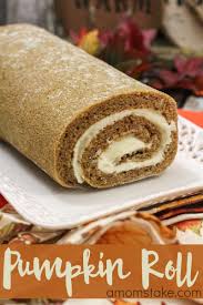 It's a pumpkin spice cake rolled with a cream cheese buttercream filling. Easy Pumpkin Roll Recipe A Mom S Take