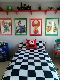 Mario Brothers Themed Bedroom Kids Bedroom Themes Boys Bedroom Themes Bedroom Themes