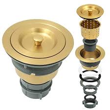 Check spelling or type a new query. Lqs Kitchen Sink Drain Assembly Kitchen Sink Strainer And Stopper With Deep Removable Waste Basket Stainless Steel Sink Basket Strainer With Drain Assembly For 3 1 2 Inch Sink Opening Size Gold Pricepulse
