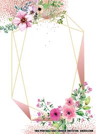 Easy to customize with all the special details and send to guests by email or text message. Free Floral Baby Shower Invitation Templates Download Hundreds Free Printable Birthday Invitation Templates
